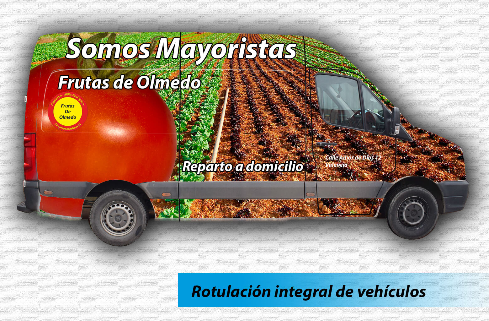 rotulación de vehículos