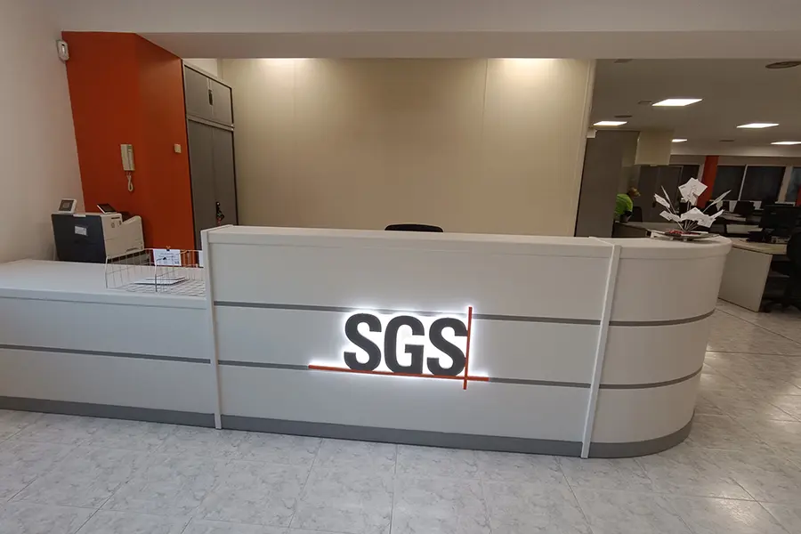 Letra corpórea SGS