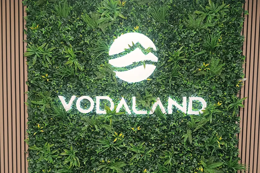 Letra corpórea Vodaland